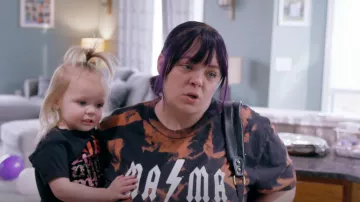GlamCreationBySharon MaMa Tee Shirt worn by Catelynn Baltierra as seen in Teen Mom: The Next Chapter (S02E06)