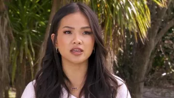 Boucles d’oreilles en diamant Dilamani portées par Jenn Tran comme on le voit dans The Bachelorette (S21E04)