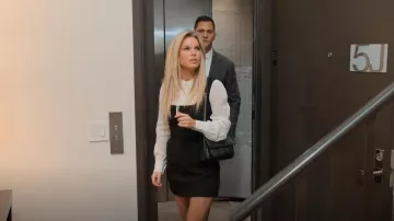 Reformation Laini Dress worn by Jess Taylor as seen in Owning Manhattan (S01E05)