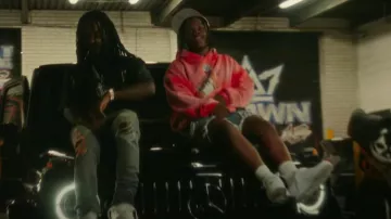 Nike Air Force 1 Low White worn by 42 Dugg in 42 Dugg - Wrong Right (Official Music Video)