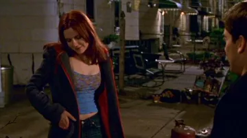 Top corto usado por Mary Jane Watson (Kirsten Dunst) en el vestuario de la película de Spider-Man
