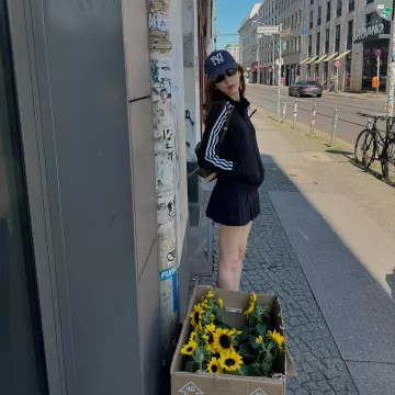 Adidas Adicolor Classics Firebird Track Jacket worn by Taeyeon in Germany on August 6, 2024