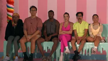 Buttercream Pop Flex Coquette Long Sleeve Mesh Bra porté par Rubina comme on le voit dans Big Brother (S26E09)