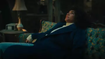 Baby Alpaca Long Notched Collar Wrap Coat worn by Allison Hargreeves (Emmy Raver-Lampman) as seen in The Umbrella Academy (S04E02)