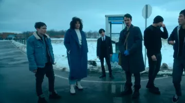 Palladium Baggy Leather ESS WPS In Black worn by Vanya Hargreeves (Ellen Page) as seen in The Umbrella Academy (S04E02)