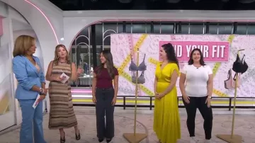 Cinq a Sept Louisa Ruched Sleeve Blazer worn by Hoda Kotb as seen in Today with Hoda & Jenna on August 13, 2024