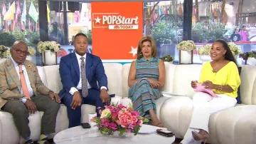 Ulla Johnson Fauna Dress worn by Hoda Kotb as seen in Today on  August 14, 2024