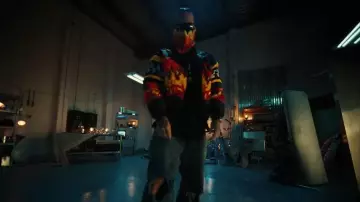 Balenciaga Dirty Blue Ripped Knee Baggy Jeans worn by J Balvin in J Balvin, Feid - Doblexxó (Official Video)