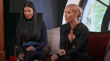 Christopher Esber Multi Orbit U-Ring Cutout Top worn by Tracy Tutor as seen in Million Dollar Listing Los Angeles (S15E06)