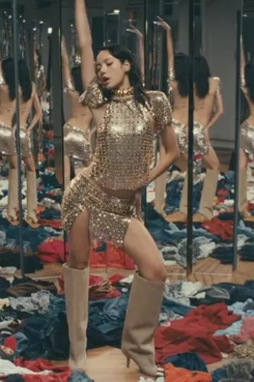 Retrofete Tamar Embellished Skirt worn by Lisa at New Woman Single on August 15, 2024