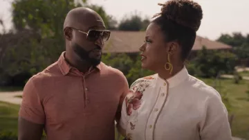 Zimmermann Lexi Top worn by Vivian Banks (Cassandra Freeman) as seen in Bel-Air (S03E01)