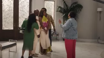 Silvia Tcherassi Sherry Gown worn by Vivian Banks (Cassandra Freeman) as seen in Bel-Air (S03E01)