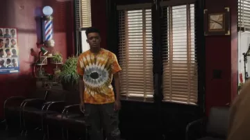 T-shirt en jersey de coton porté par Will Smith (Jabari Banks) tel qu’on le voit dans Bel-Air (S03E01)