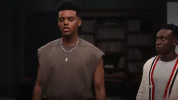 Sweat-shirt Rick Owens DRKSHDW porté par Will Smith (Jabari Banks) vu dans Bel-Air (S03E03)