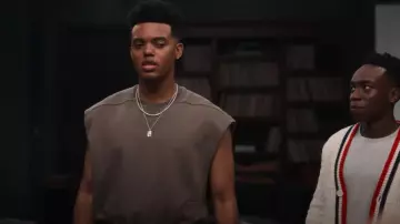 Sweat-shirt Rick Owens DRKSHDW porté par Will Smith (Jabari Banks) vu dans Bel-Air (S03E03)