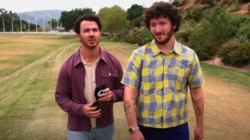 Corridor Bedford Cord Zip Jacket worn by Kevin Jonas as seen in Claim to Fame (S03E05)