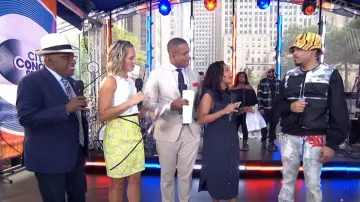 Rains Dili Mesh Vest worn by Chance The Rapper as seen in Today on August 16, 2024