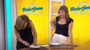 Vanessa Bruno Nunes Pantalon porté par Jenna Bush Hager comme on le voit dans Today with Hoda & Jenna le 16 août 2024