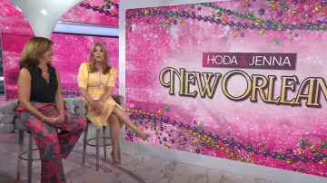 Cara Cara Josephine Linen Wide-Leg Pants worn by Hoda Kotb as seen in Today with Hoda & Jenna on August 20, 2024