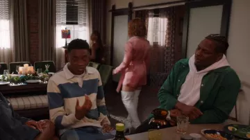 Standard Cloth Green Ripstop Coach Jacket porté par Cam Watkins (Mitchell Edwards) comme on le voit dans All American : Homecoming (S03E07)