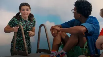 TomBoy Narwhal Swimsuit worn by Winnie Webber (Shiloh Verrico) as seen in BUNK'D: Learning the Ropes (S07E16)
