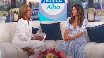 Veronica Beard Battista Dickey Jacket worn by Hoda Kotb as seen in Today on August 21, 2024