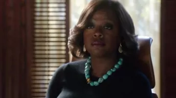 Le collier Ashley Pittman d’Annalise Keating (Viola Davis) dans How To Get Away With Murder