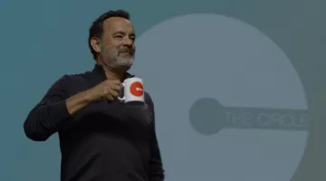 The mug with The Circle of Eamon Bailey (Tom Hanks) in The Circle