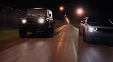 The Land Rover Hobbs (Dwayne Johnson) in Fast & Furious 8