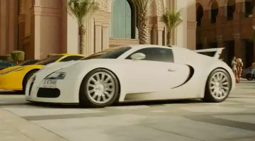 La Bugatti de Roman Pierce (Tyrese Gibson) dans Fast & Furious 7