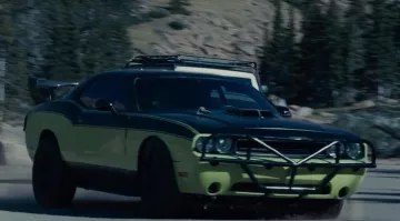 The Dodge Challenger Letty Toretto (Michelle Rodriguez) in Fast & Furious 7
