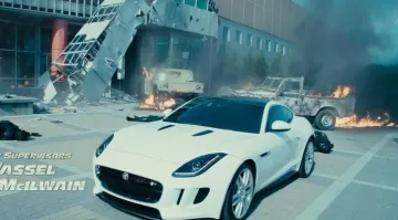 The Jaguar Deckard Shaw (Jason Statham) in Fast & Furious 7
