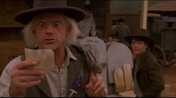 Doc & Clara Photo como se ve en Back To The Future Parte III
