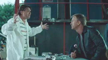 Genuine Leather Jacket worn by XXXX (Daniel Craig) as seen in Layer Cake