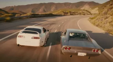 The Toyota Supra of Brian O'conner (Paul Walker) in Fast & Furious 7