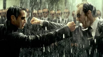 The real black tie of agent Smith (Hugo Weaving) in Matrix Revolutions