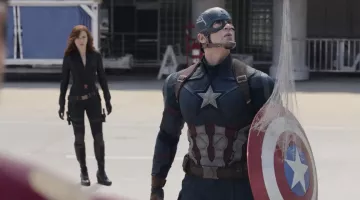Escudo del Capitán América (Chris Evans) en Capitán América: Civil War