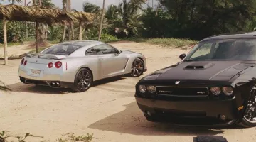 The Nissan GT-R of Brian O'conner (Paul Walker) in Fast & the Furious 5