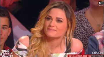 El vestido de flores de Capucine Anav in touche pas à mon poste TPMP el 17/02/2017