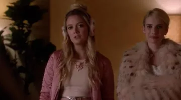 Chanel #3 (Billie Lourd) Pink Bomber in Scream Queens
