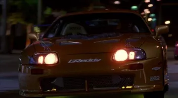El Toyota Supra Turbo de la carrera en 2 Fast 2 Furious