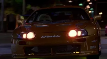 The Toyota Supra Turbo of the race in 2 Fast 2 Furious