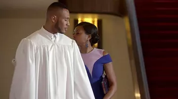 Cookie Lyon (Taraji P. Henson) Christian Dior robe Empire