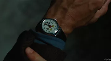 Robert Langdon's (Tom Hanks) Mickey Mouse Watch in Angel & Demons