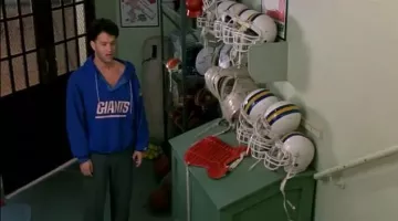 Sweatshirt blue hoody New York Giants worn by Josh Baskin (Tom Hanks) in Big