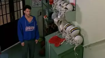 Sweatshirt blue hoody New York Giants worn by Josh Baskin (Tom Hanks) in Big