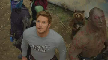 Camiseta de manga larga de Star Lord (Chris Pratt) en Guardianes de la Galaxia Volumen 2