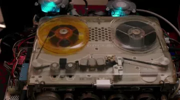 Kudelski Nagra Reel-To-Reel Tape Recorder como se ve en los muebles de la película Ghostbusters
