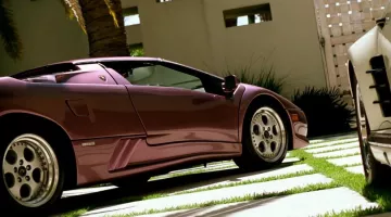 The Lamborghini Diablo Roadster (1995) in No Pain No Gain