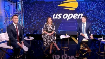 Ba&Sh Anissa Cotton Printed Midi Dress worn by Mary Bruce as seen in Good Morning America on August 26, 2024